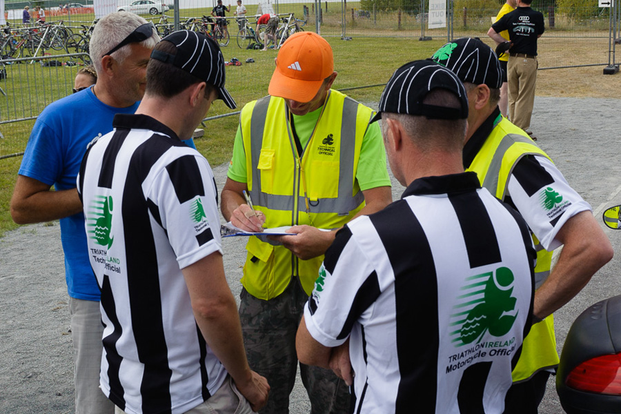 Marshals at Two Provinces Triathlon